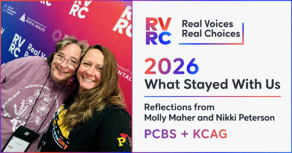 Reflections from Molly Maher and Nikki Peterson from Real Voices, Real Choices.