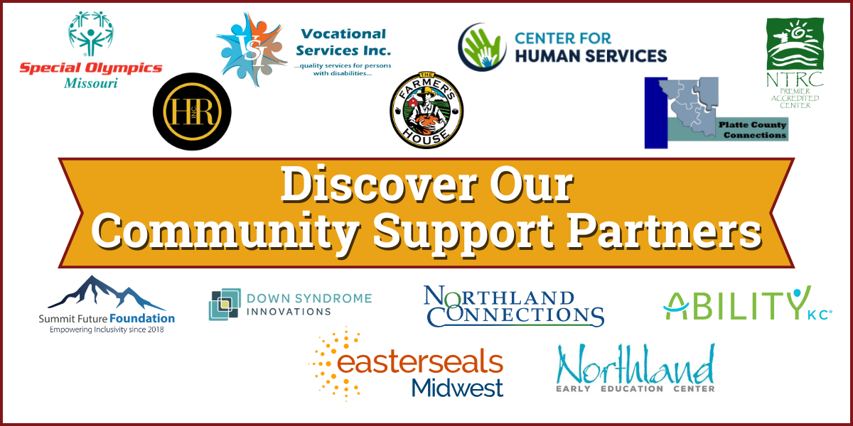 Graphic displaying PCBS's Community Partners